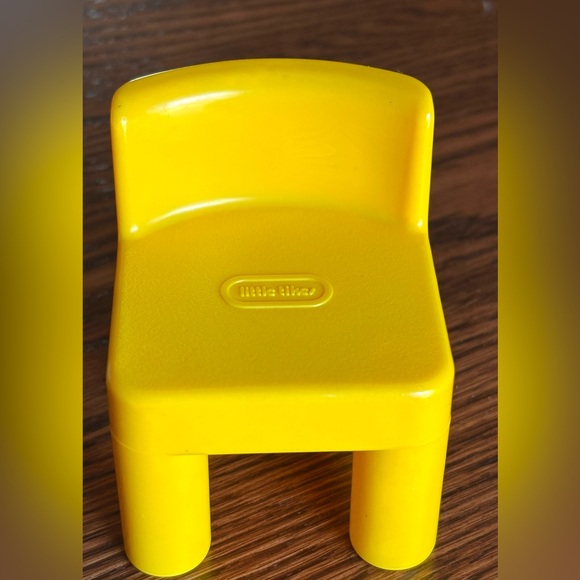 Little Tikes Other - Little Tikes Vintage Yellow Dollhouse Chair - EUC